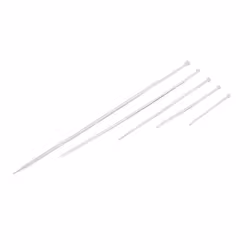 Poly Pool PP0301, Fascetta a strappo, Tecnopolimero, Bianco, 3 - 90 mm, 9 cm, 350 mm