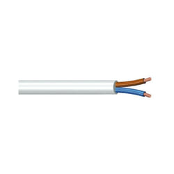Cavo bipolare 15MT sezione 2X0,75 bianco