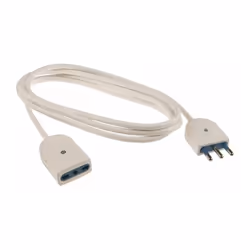 Prolunga lineare da 3m, cavo H05VV-F 3x1 mm², spina 16A 2P + T e presa bivalente 10/16A 2P + T,. Acquistalo subito da CFadda  ...