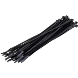 Poly Pool - 100 Fascette nere 4,8 x 200 mm