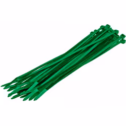 100 fascette dimensione 4,8 x 200 mm, diametro di serraggio da 3 mm a 50 mm. Resistenti ai raggi UV adatte quindi, oltre ai c ...