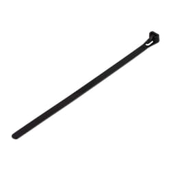 25 Fascette nere riapribili 7,5 x 200 mm