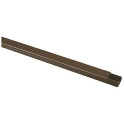 Poly Pool Canale Portacavo - Marrone - 20x15 mm 2m, colore Marrone