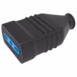 POLYPOOL PP2159X, Tipo L (IT), Tipo L (IT) + Tipo F, 250 V, 16 A, Nero, Plastica