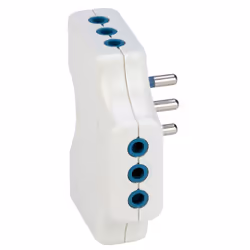 Poly Pool PP2346, Tipo L (IT), Tipo L (IT), 250 V, 10 A, Bianco, 80 mm