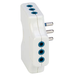 Poly Pool PP2346 adattatore per presa di corrente Tipo L (IT) Bianco