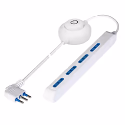 Poly Pool PP2521, 4 presa(e) AC, Tipo L, 250 V, 10 A, Bianco, 2 m