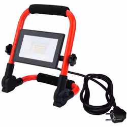 Proiettore LED 20 W 4000K 2000Lm IP65. Portatile con supporto in alluminio e manico antiscivolo. Lunghezza cavo 2 Mt.. Acquis ...