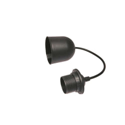 Poly Pool Punto Luce da soffitto Cavo e Portalampada, colore Nero