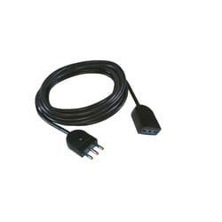Poly Pool Prolunga lineare 5 m con Spina 16A 2P + T, colore Nero
