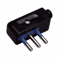 Scopri la spina salvaspazio 10A 2P+T di Poly Pool, ideale per spazi limitati. Con uscita cavo a 90° e fermacavo, garantisce m ...