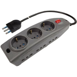 Poly Pool - presa multipla 6 uscite bivalenti 10/16A 2P+T