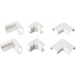 Poly Pool Angolo variabile interno per canale 20 x 10 mm, colore Bianco