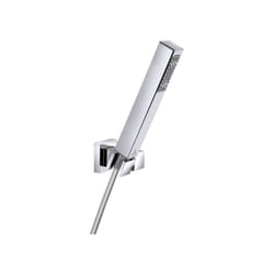 Cube kit supporto orientabile con presa acqua, duplex e flessibile a scelta [varie finiture] - C51001/C51023 - Bossini