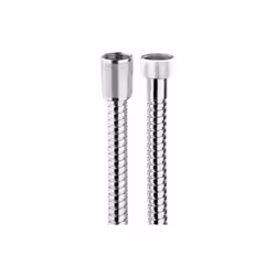 Bossini Flessibile ottone doppia aggraffatura 1/2" x 1/2" FF conico. 80 cm. A00045800030001