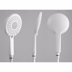 Bossini B00168 soffione per doccia Soffione doccia manuale Cromo, Bianco - Vista aggiuntiva 4