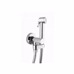 Bossini Paloma Idrogetto set doccia completo di: E57000 Rubinetto d'arresto da 1/2"M con vitone a dischi di ceramica e suppor ...