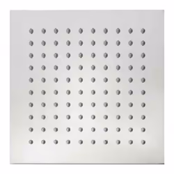 Soffione Doccia Bossini Tetis 20x20 cm in Acciaio Inox, Quadrato, colore Cromo, codice I008730000305 Il Soffione Doccia Bossi ...