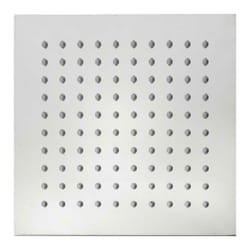 Bossini - Soffione Doccia Tetis 20x20 cm Acciaio Inox Cromo Quadrato I008730000305 Cromo
