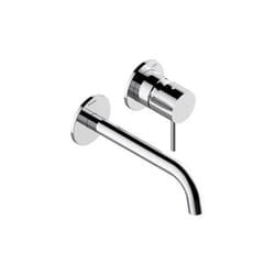 Teo miscelatore monocomando lavabo a parete con incasso - Z00730+Z00801 Cromo lucido - Bossini