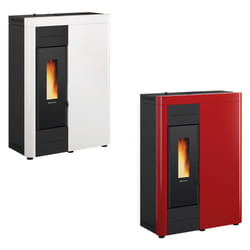 Termostufa A Pellet &#39;Virna&#39; Colore Bianco