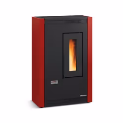 La Nordica Luisella, Libera installazione, Nero, Bordeaux, Ghisa, Acciaio, 10 kg, Posteriore, LED