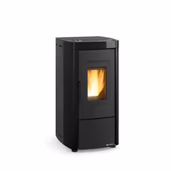 La Nordica Moira Evo, Libera installazione, Nero, 11 kg, Posteriore, Pellet, 200 m³