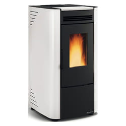 Stufa A Pellet &#39;Ketty Evo 2.0&#39; Colore Bordeaux