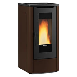 Stufa A Pellet &#39;Dahiana Vfs&#39; Colore Bronzo