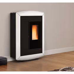 La Nordica Souvenir lux Libera installazione Pellet Nero, Bianco