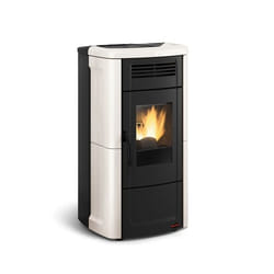 La Nordica Novella Libera installazione Pellet Nero, Bianco