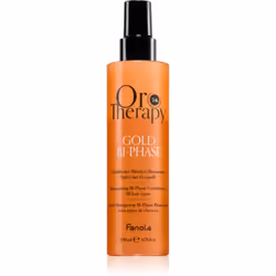 Il balsamo senza risciacquoFanola Oro Therapy Gold Bi-Phase fornisce una dose istantanea di idratazione e nutrimento intensi. ...