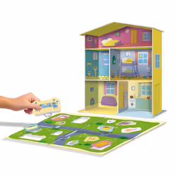 Lisciani Peppa Pig Learning House 3D Gioco da tavolo Puzzle - Vista aggiuntiva 4