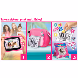 Lisciani Barbie Print Cam Hi-Tech Display 6 - Vista aggiuntiva 4