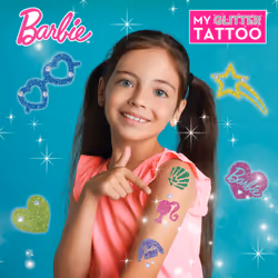 Lisciani Barbie My Glitter Tattoo - Vista aggiuntiva 5