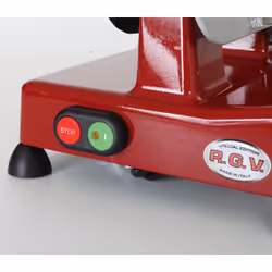 RGV Luxor 22 affettatrice Elettrico 120 W Rosso, Argento Alluminio - Vista aggiuntiva 5