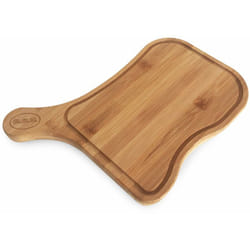 R.g.v. - rgv 701861 Tagliere per Affettatrici Elettriche, Piedini Antiscivolo, 300 x 242 mm, Legno Naturale Bamboo
