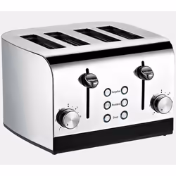 RGV TOAST EXPRESS 4, 4 fetta/e, Acciaio inox, 1600 W, 220-240 V, 50 Hz, 331 mm