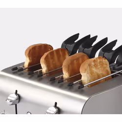 RGV TOAST EXPRESS 4 7 4 fetta/e 1600 W Acciaio inox