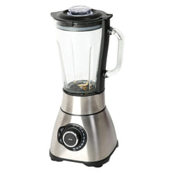 RGV 111202 frullatore 1,75 L Frullatore da tavolo 1800 W Nero, Acciaio inox