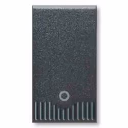 Pulsante unipolare NA 1MODULO 10A 250V nero Caratteristiche tecniche Modello Pulsante singolo Funzionamento pulsante Contatti ...