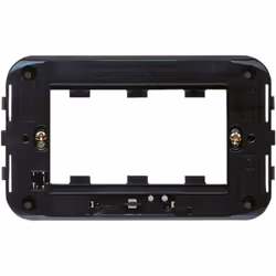 Supporto 3 moduli Sistema45 - per scatole 2503MG, 253X4, 253CG, 253X4CG e 253GB. Supporto 3 moduli Sistema45 - per scatole 25 ...