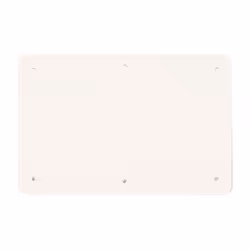 Coperchio di finitura Ave antiurto IP40 per scatola BL07P - BL07C Coperchio IP40 antiurto di finitura per scatole BL07P Resis ...
