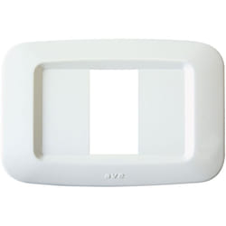 AVE - Placca in tecnopolimero Banquise Sistema 45 1 Modulo Bianco lucido 45PY001BB