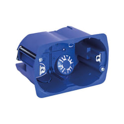 Scatola da incasso ave 3 moduli 106.6x64.6x51.4mm blu - 253cg