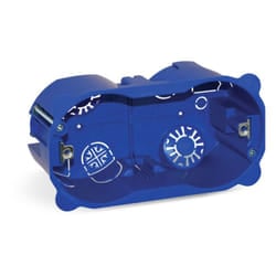 Scatola da incasso ave 4 moduli 130x64x51mm blu - 254cg
