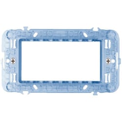 AVE - Supporto con viti s44 per scatole rettangolari 4 moduli 44a04