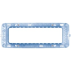 AVE - Supporto con viti s44 7 moduli per scatole rettangolari - 44a07