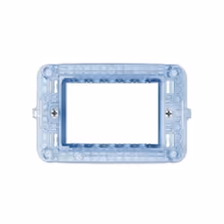 Supporto con viti AVE S44 3 moduli per scatole rettangolari - 44A03 Supporto con viti per scatole rettangolari codici 2503MG, ...