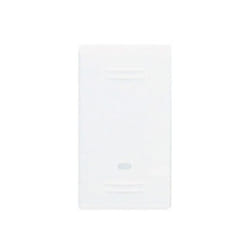 Interruttore unipolare 10A illuminabile serie Ave Banquise Sistema 45 45B01G